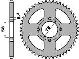 PBR rozeta 810 42 F SUZUKI GN 125/ GS 125 (řetěz 428) (JTR810.42) (MADE IN ITALY)